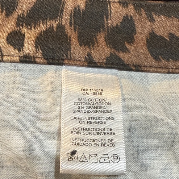 Michael Kors Leopard Print Women's Skirt - Picture 5 of 5